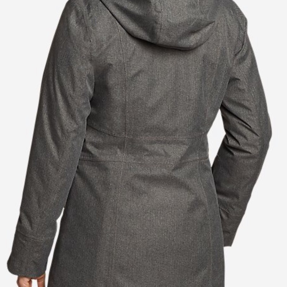 Eddie Bauer Girl On The Go Insulated Trench Coat